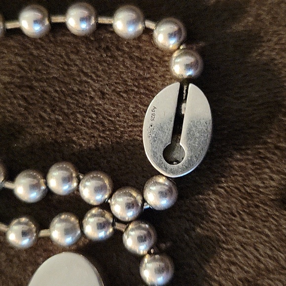 Beaded Interlocking GG Necklace - Picture 6 of 6